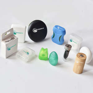 Carbone di bambù biodegradabile raggiungere filo interdentale cerato efficace rimozione della placca di menta denti filo interdentale custodia da viaggio biodegradabile filo interdentale - Product Image 3