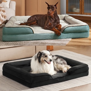 Hochwertiges Orthopädisches Wasserdichtes Hundesofa Plüsch Stützendes Schaumstoff Haustier-Couchbett Haustiermatratze Haustierbetten - Product Image 3