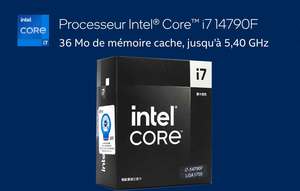 Ordinateur de bureau d'origine I7 14790F, processeur en boîte, 16 cœurs et 24 threads, type de socket LGA 1700, 65W, Intel Core Pro de 14e génération - Product Image 2