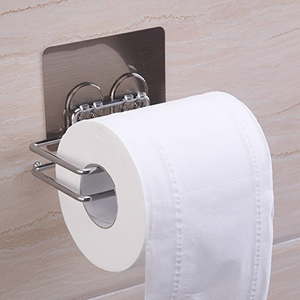 Porte-mouchoirs en acier inoxydable d'excellente qualité Porte-rouleau de papier hygiénique Accessoires de salle de bain durables - Product Image 1