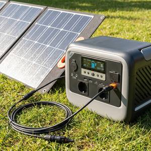 Station d'alimentation portable 700W, batterie 512Wh, générateur solaire à onde sinusoïdale pure MPPT pour le camping, les activités de plein air et les situations d'urgence - Product Image 2