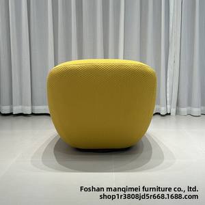 बोनी मुक्त अंतरिक्ष आलसी सोफे सरल प्रकाश विलासिता आधुनिक वबी-साबी शैली अवकाश घूर्णन एकल कपड़े कुर्सी सोफे कुर्सी सोफे कुर्सी - Product Image 4