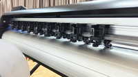 Fabrieksnieuwe product GC-940DH Dual Blades Roll-to-Roll Crystal Vinyl Sticker snijplotter met volledige standaard