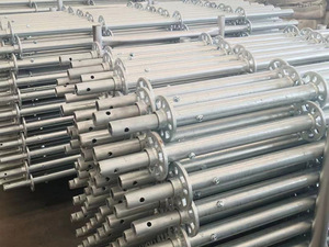 Échafaudages en acier modulaires Ringlock galvanisés à chaud pour projets en béton Haute durabilité et stabilité - Product Image 5