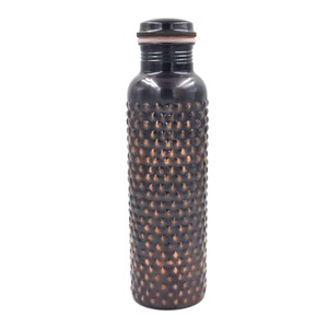 Bubbly Design Pure <b>Copper</b> <b>Bottle</b> for <b>Drinking</b> Water Natural Antibacterial Health Benefits Use Available at Affordable Price - Product Image 1