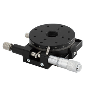 D125mm Độ Chính Xác Cao Manual <span class=keywords><strong>Stage</strong></span> Rotation Xoay Giai Đoạn Bảng - Product Image 5