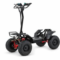 Quad électrique tout-terrain 4x4 4000W haute vitesse, puissant, pour la chasse, la ferme et le transport de marchandises, prix usine