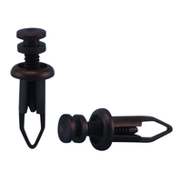 04732 Fixations en plastique pour carrosserie automobile, clips de retenue à pousser, rivets en plastique pour pare-chocs avant de voiture Toyota