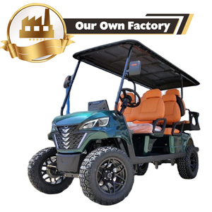 Advanced Luxury 60V 6 <b>Passengers</b> Off Road Hunting Golf Carts Buggy Car Golf Cart 4+<b>2</b> Seater - Product Image 4