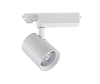 Système d'éclairage sur rail suspendu industriel RONSE Home Power, aluminium, DALI, 30W, spots LED COB pour magasin