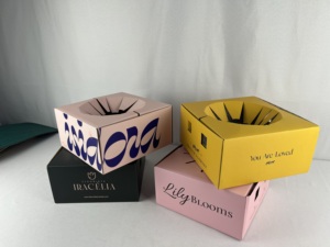 Cajas <span class=keywords><strong>de</strong></span> Cartón Reciclables Personalizadas para Floristería, Cajas <span class=keywords><strong>de</strong></span> Entrega <span class=keywords><strong>de</strong></span> Cartón Kraft Marrón, Cajas <span class=keywords><strong>de</strong></span> Transporte <span class=keywords><strong>de</strong></span> Cartón para Floristería - Product Image 5