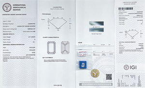 Diamante Suelto Certificado por IGI, 1.0ct, Color DEF, VVS, HPHT, CVD, Diamante Cultivado en Laboratorio - Product Image 3
