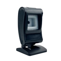 Escáner de Código de Barras de Escritorio Inteligente 2D CMOS USB Compatible con PS/2, Omnidireccional, Fijo, Express para Punto de Venta, Modelo Negro