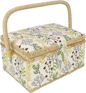 Classic Fabric Design <strong>Sewing</strong> <strong>Basket</strong> - Product Image 3