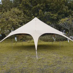 Custom Outdoor Large Luxury Circus Cotton Cloth Camping Tent House Yurt 8 People Round Indian Tent