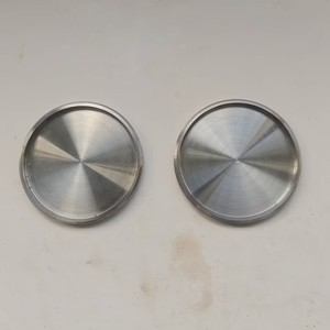 Moderne 59Mm Dia Aluminium Mini Deurknop Handvat Zwart Grijs Satijn Geanodiseerd Wit Verf Glas Hout Schuifdeur Badkamerdeur Geoptimaliseerd - Product Image 4