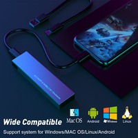 Adaptateur en aluminium pour disque dur externe SSD M.2, double protocole Gen, USB 3.1 M, 2 SSD, NVME et boîtier SATA NGFF