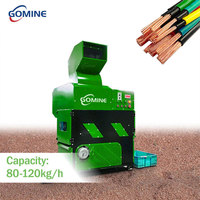 Machine de granulation de câbles en cuivre 80-120 kg/h, machine de recyclage de fils en cuivre