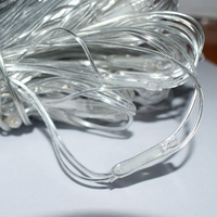 IP44 évalué LED filet de pêche maille chaîne lumière blanc chaud décoration de noël guirlande pour extérieur parc jardin vacances éclairage