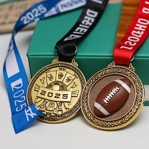 شعار الشركة المصنعة مخصص جائزة كأس العالم الرياضة ميداليات سبائك الزنك والذهب الفضة المعادن الكأس للأبطال - Product Image 3