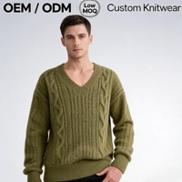 Pull en tricot respirant de haute qualité pour homme, durable, chaud, idéal pour l'hiver et le streetwear, offre ODM