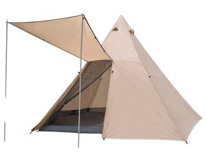 Carpa Piramidal de Vidrio Económica para Acampar y Hacer Senderismo, Ultraligera, Tipo Tipi, para Aventuras al Aire Libre - Product Image 4
