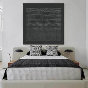 Cuadro Decorativo Original Pintado a Mano, Arte Abstracto Minimalista Wabi Sabi, Arte de Pared 3D en Tono Neutro, Lienzo Acrílico, Naturaleza Muerta - Product Image 2