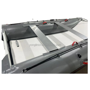 2024년 알루미늄 바닥 팽창식 카타마란 CE PVC 낚시 6인승 스피드 보트 카타마란 - Product Image 6