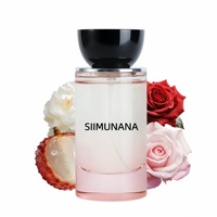 SIIMUNANA Vrouwenparfum Langdurige geur 8 uur 100ml Frisse Bloemige Fruitgeur Spray voor Dagelijks Gebruik, Dates en Feesten