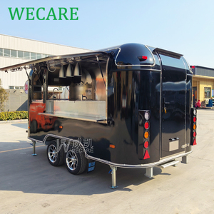 Camión de helados WECARE Bubble Tea, café, restaurante totalmente equipado, carrito móvil para perritos calientes, barbacoa, Pizza, remolque de comida con cocina completa - Product Image 1