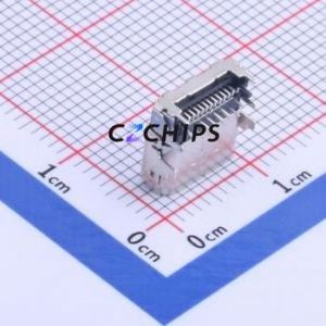 UT11113-11602-7H USB <b>Connector</b> SMD <b>Connector</b> ( <b>Connector</b> Type: Type-C )( Gender: Female )( Mounting Type: Horizontal Mount ) - Product Image 2