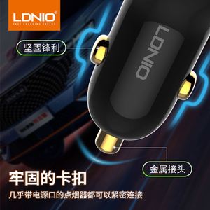 Chargeur de voiture transfrontalier dédié 60W à charge rapide, double port, un vers deux, mini chargeur de voiture en métal - Product Image 3