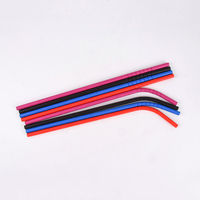 Pailles en papier jetables emballées individuellement écologiques en couleur personnalisée
