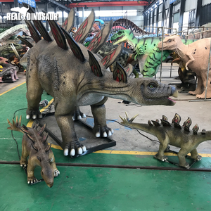 Robot <span class=keywords><strong>dinosaure</strong></span> réaliste grandeur nature de la famille Stegosaurus du Parc jurassique - Product Image 1