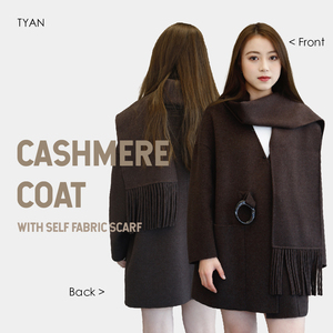 <span class=keywords><strong>Cappotto</strong></span> da donna in Cashmere Winter Mid-Length Winter-Length <span class=keywords><strong>cappotto</strong></span> in Cashmere Women - Product Image 3