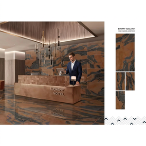 Goodone Cobalt High Gloss Vitrified <b>Wall</b> Tiles Wholesale Porcelain Porcelanato Contessa for Interior for House <b>Walls</b> Floors - Product Image 4