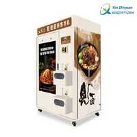 Distributeur automatique de nouilles intelligent, équipement de magasin de nouilles sans personnel, entièrement automatique, 2 en 1, machine à nouilles pour le petit-déjeuner, chauffage