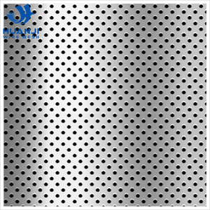 304L 316L Trou rond Tôle perforée Aluminium Acier inoxydable Trou fendu Plaque perforée Matériau de construction - Product Image 3