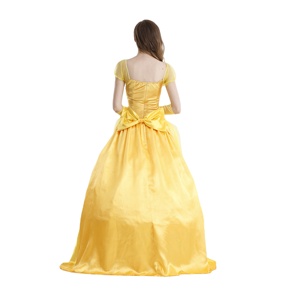 <span class=keywords><strong>Disfraz</strong></span> de Princesa <span class=keywords><strong>Bella</strong></span> de Lujo para Adultos, Vestido de Fiesta de Carnaval para <span class=keywords><strong>Mujer</strong></span>, <span class=keywords><strong>Disfraz</strong></span> de Cosplay - Product Image 2