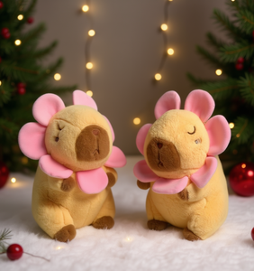 Simpatica Bambola di Peluche 30Cm in Plastica Modellata, Decorazione Natalizia da Interno, Statuetta Giocattolo - Product Image 2