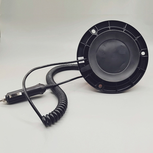 Faro Lampeggiante Rotante a Basso Profilo per Tetto Auto Camion Escavatore Lampada di Segnalazione Rotante Barca Carrello Elevatore 12V 24V 60V 80V DC - Product Image 4