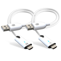 2025 Nieuwe Item 30M Geen Latentie Voor Hdmi Draadloze Zender Ontvanger Kit 1080P Plug-And-Play Met Usb/Av Uitgang Voor Tv