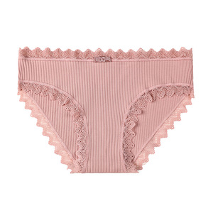 Culotte japonaise en coton à bords en dentelle pour fille et adolescente, lingerie sexy, Offre Spéciale, R10843S - Product Image 5