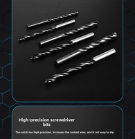 Ensemble d'outils de tournevis électrique en fer de 24 pièces, perceuse multifonction à deux vitesses au lithium-ion pour la maison, avec boîte à outils manuelle