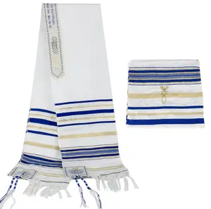 Wholesale cheaper messianic prayer shawl Jewish Tallit for men and ladies