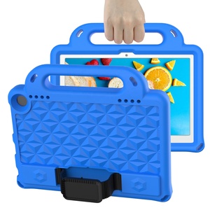 Soporte <span class=keywords><strong>de</strong></span> correa <span class=keywords><strong>de</strong></span> mano para hombro, funda protectora <span class=keywords><strong>de</strong></span> espuma EVA a prueba <span class=keywords><strong>de</strong></span> golpes para tableta <span class=keywords><strong>Amazon</strong></span> <span class=keywords><strong>Kindle</strong></span> Fire HD 8 Plus 2020 - Product Image 5