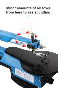 Professional 16 Inch Scroll Saw Machine Variable Speed Economical Wood Saw with Vertical Motor Level 1 - Product Image 5