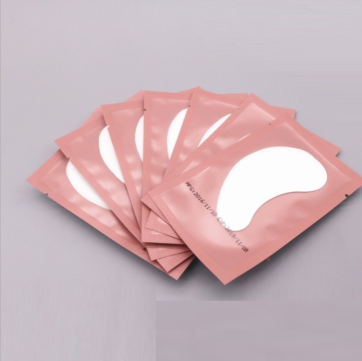 Патчи под глаза для ресниц, Увлажняющие гелевые подушечки для наращивания ресниц