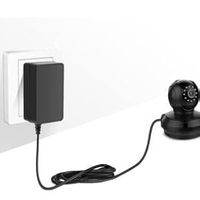 Adaptateur AC/DC Niveau VI DOE 12V 2A 24W, Entrée 100/240V, Prise DC 2 Broches 5.5*2.1mm, pour Bande LED/CCTV/Routeur, Tension Personnalisée OEM pour CE FCC
