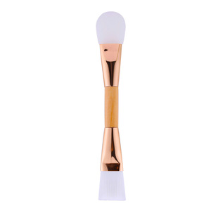 Brosse de maquillage en Nylon à Double tête, pour les soins du <span class=keywords><strong>visage</strong></span>, les masques, la boue et les cheveux, vente en gros - Product Image 5